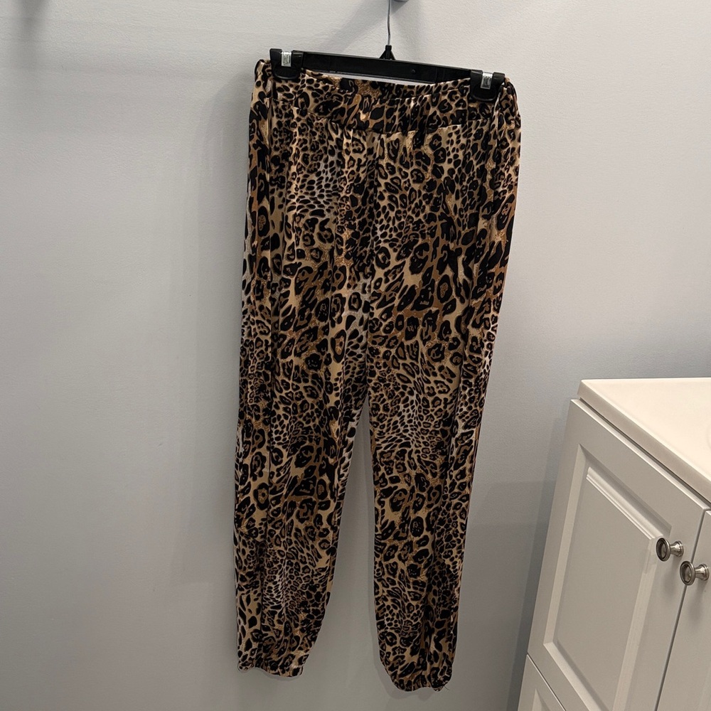Leopard Print Women's Pants